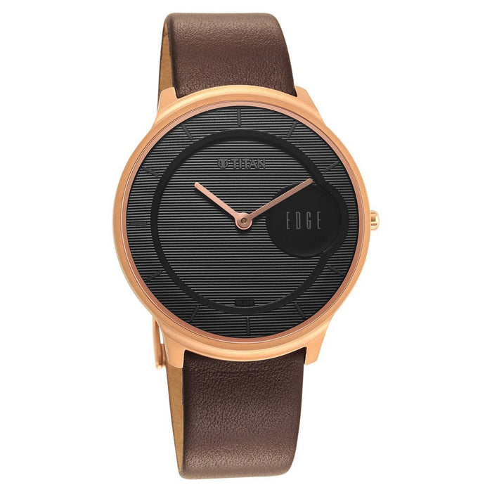 Edge Baseline Black Dial Stainless Steel Strap Watch 1843WL03