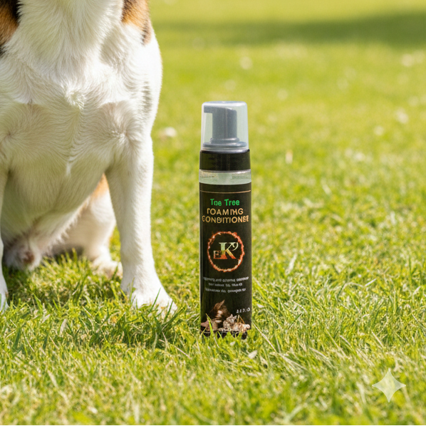 Elite Tea Tree Foaming Conditioner 8.5oz Vitamin Enriched Healing Pet Grooming