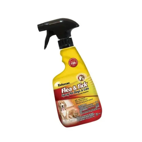 Enforcer Flea & Tick Spray For Dogs & Cats 16 oz. Enforcer