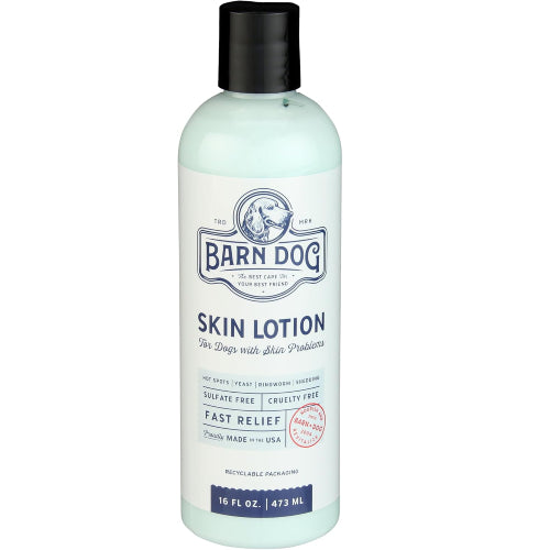 Equiderma Barn Dog Skin Lotion Topical Solution for Dogs 16 oz.