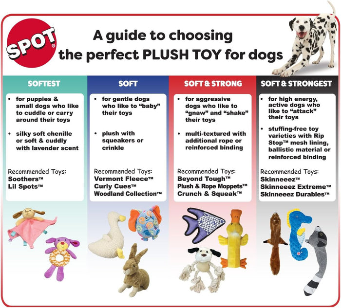 Ethical Pet Skinneeez Extreme Quilted Chipmunk Dog Toy 23"