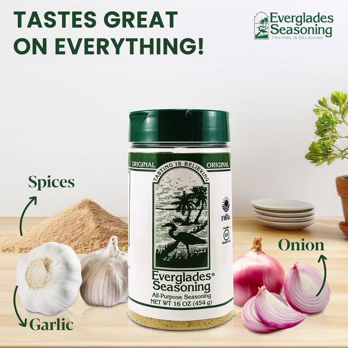 Everglades All Purpose Seasoning 16 oz. Southern Herbs & Spices Blend