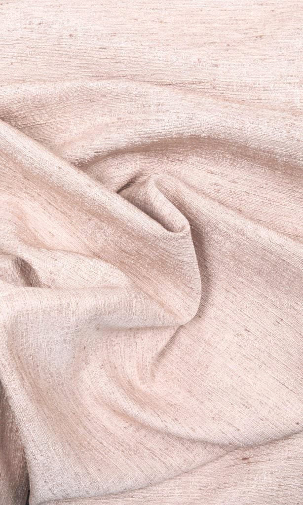 Silk Blend Curtains for Living, Bedroom, Kitchen, Bathroom (Pastel Pink)