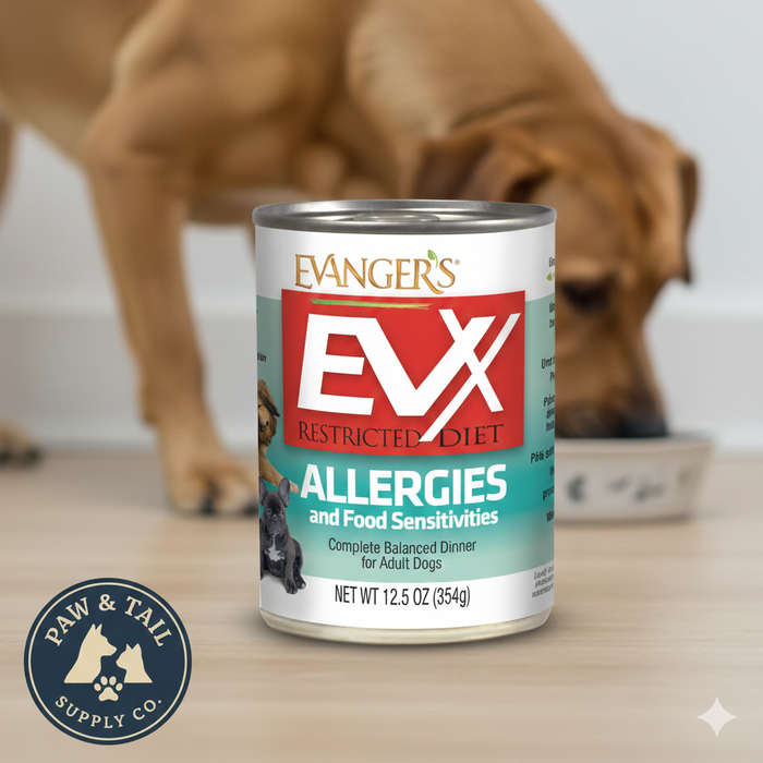 Evx Restricted Diet Allergies & Food Sensitivities for Dogs 12.5 oz Grain-Free 12PCK
