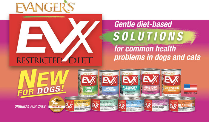 Evx Restricted Diet Allergies & Food Sensitivities for Dogs 12.5 oz Grain-Free 12PCK
