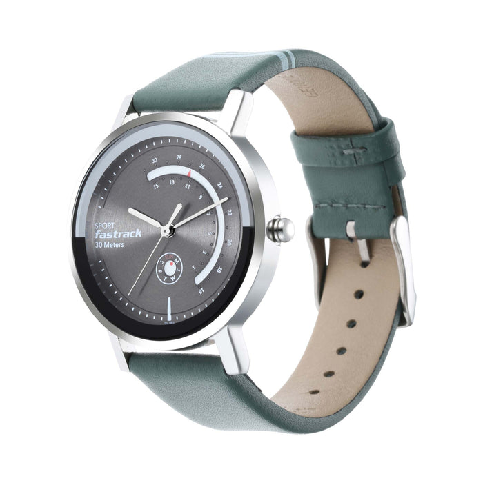 Fastrack Analog Grey Dial Women's Watch-6172SL04, Grey, strap