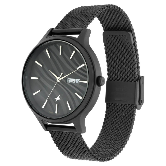 Fastrack Autumn-Winter 20 Analog Black Dial Women's Watch-6207NM01, Black, Classic
