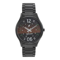 Fastrack Brown Dial Black Band Analog Stainless Steel Watch For Men -NR3184NM01