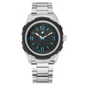 Fastrack FastFit Watch with Black Dial and Stainless Steel Strap 3225KM01