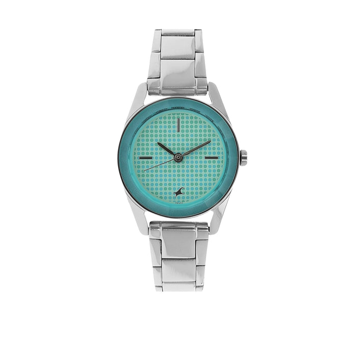 Fastrack Green Dial Analog Watch for Women 6144SM02