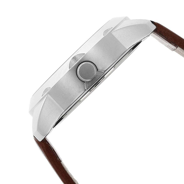 Fastrack Men's Quartz Watch with Analog Display and Leather Bracelet 3123SL02