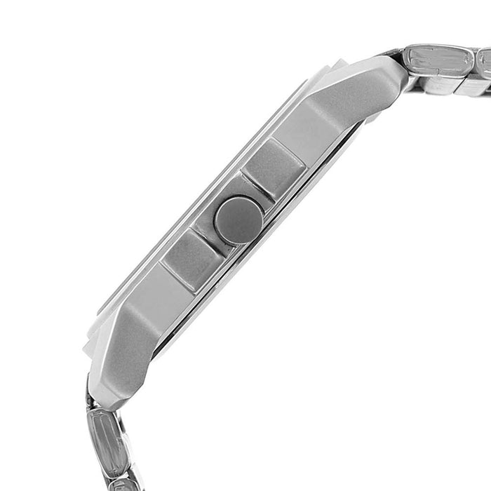 Fastrack Men's Quartz Watch with Analog Display and Stainless Steel Bracelet 3039SM02