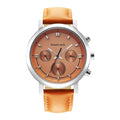 Fastrack Orange Dial Analog Watch for Men -3287SL02