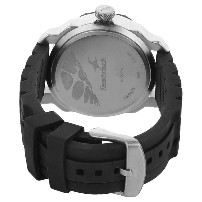 Fastrack Red Dial Analog Watch for Men 3153KP01