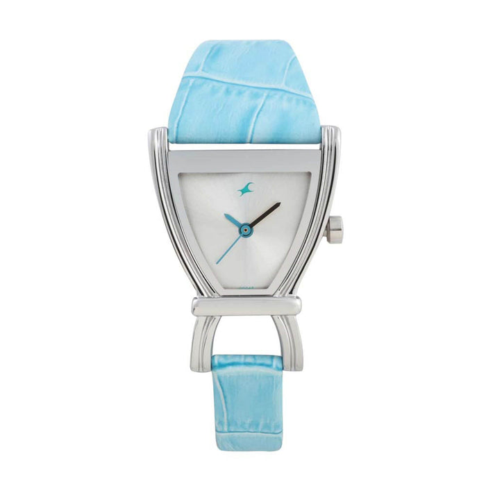 Fastrack Silver Dial Analog Watch for Women 6095SL01