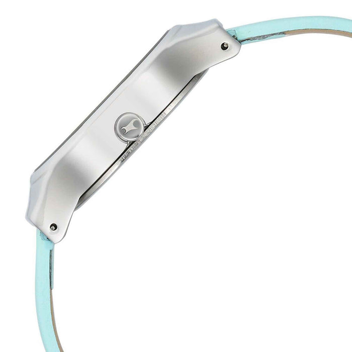 Fastrack Snob X Blue Dial Leather Strap Watch for Girls