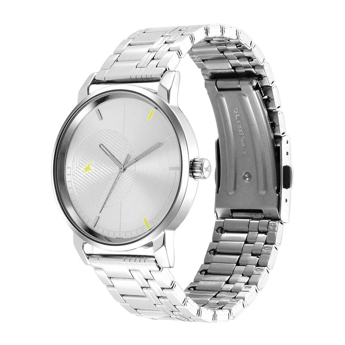 Fastrack Stunners 3.0 Analog Green Dial Men's Watch-3278SM02, Green
