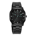 Fastrack Stunners Quartz Analog Black Dial Stainless Steel Strap Watch for Guys