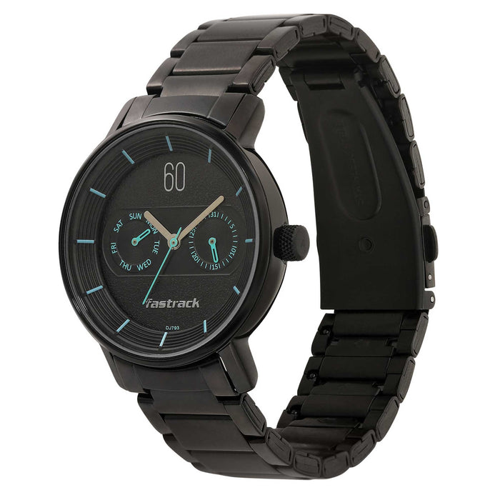 Fastrack The Wheels - Skateboard Inspired Analog Watch 6198NM01