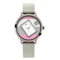 Fastrack White Dial Analog Watch For Women -NR6210QL01, Grey, Analog Watch