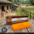 Fiebing's Glycerine Saddle Soap Bar 7 oz. Clean & Preserve Leather, Satin Finish