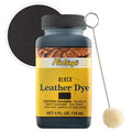 Fiebings Leather Dye Black/Brown With Applicator 4 oz.