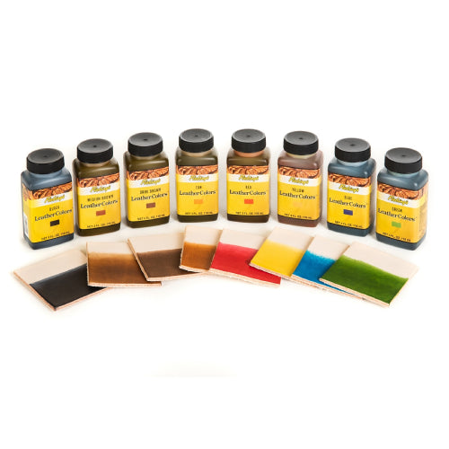 Fiebings Leather Dye Black/Brown With Applicator 4 oz.