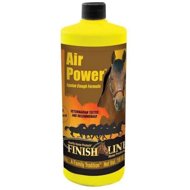 Finish Line Air Power Natural Equine Cough Formula Syrup 16 oz. Finish Line