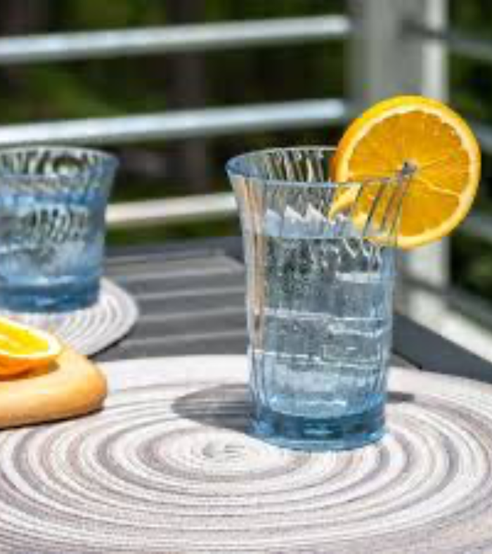 Fiori Blue Tumbler
