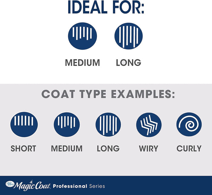 Four Paws Magic Coat Gentle Slicker Wire Cat Brush for Medium or Long Coats