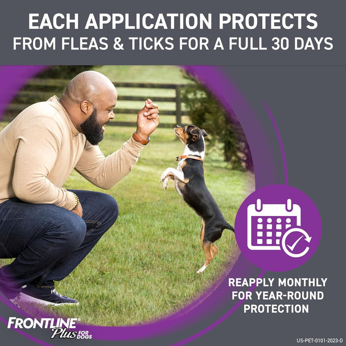 Frontline Plus Dogs 0-22 lbs 6 Month Supply EPA No Expiration