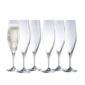 Galway Crystal Cheers Champagne/Prosecco Flutes Party Pack Set of 6