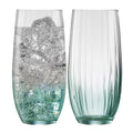 Galway Crystal Erne Hiball Set of 2 in Aqua