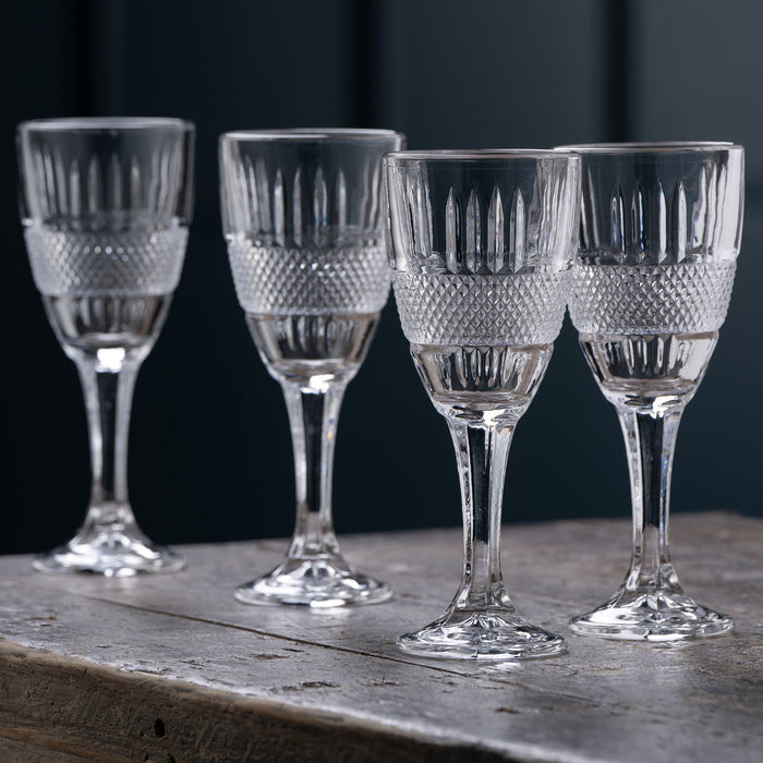 Galway Crystal Eyre Wine Set of 4