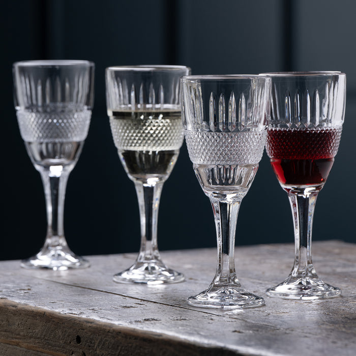 Galway Crystal Eyre Wine Set of 4