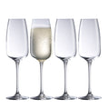 Galway Crystal Tivoli Flute Set of 4