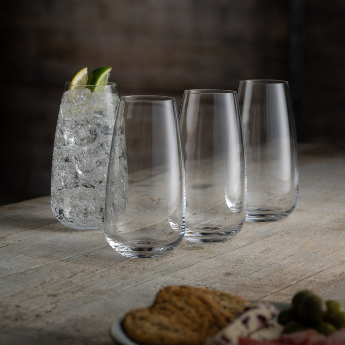 Galway Crystal Tivoli Hi-Ball Set of 4