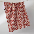 Geometry Kitchen Tea Towel: Apple Quilt