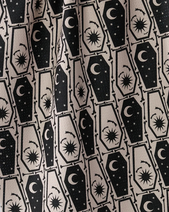 Geometry Kitchen Tea Towel: Gothic Slumber