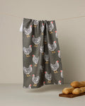 Geometry Kitchen Tea Towel: Hen House