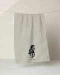 Geometry Kitchen Tea Towel: Run Free