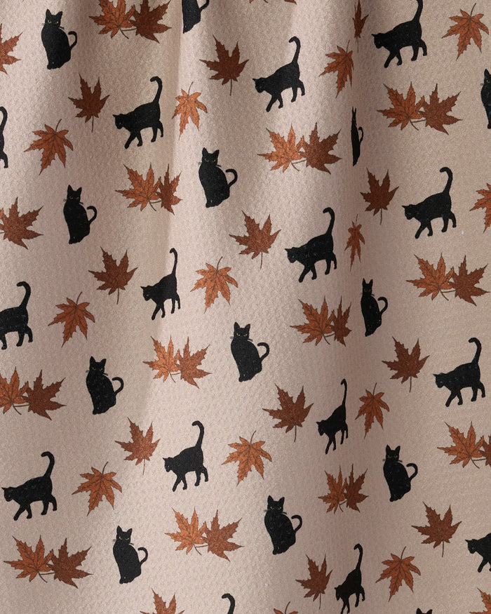 Geometry Kitchen Tea Towel: Salem Woods