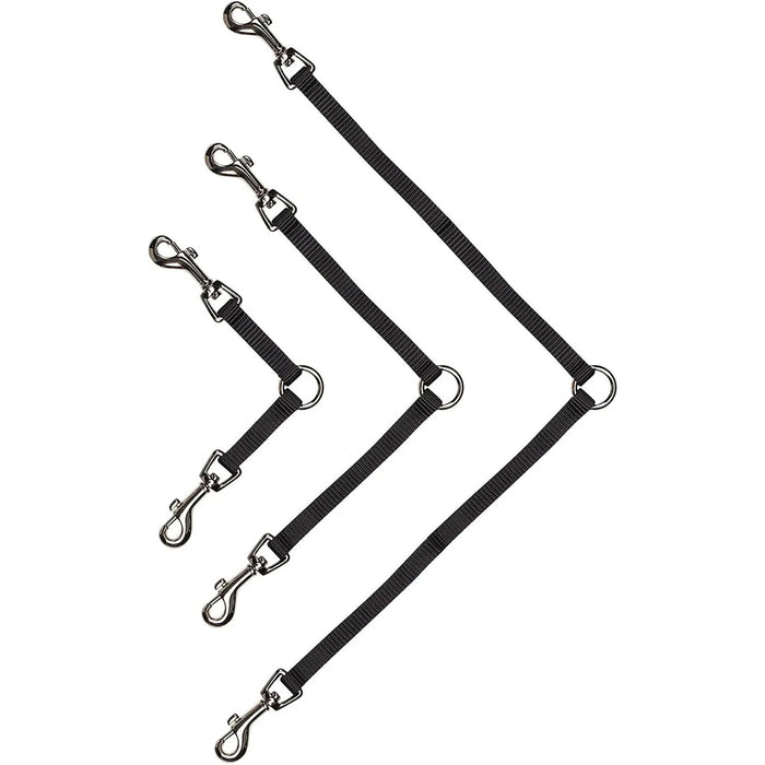 Guardian Gear No Tangle Dog Leash Coupler 2-Way 4-Inch, Black Guardian Gear