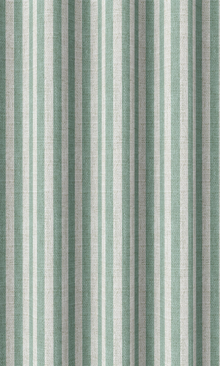 Modern Striped Home Décor Fabric By the Metre (Blue/ White)
