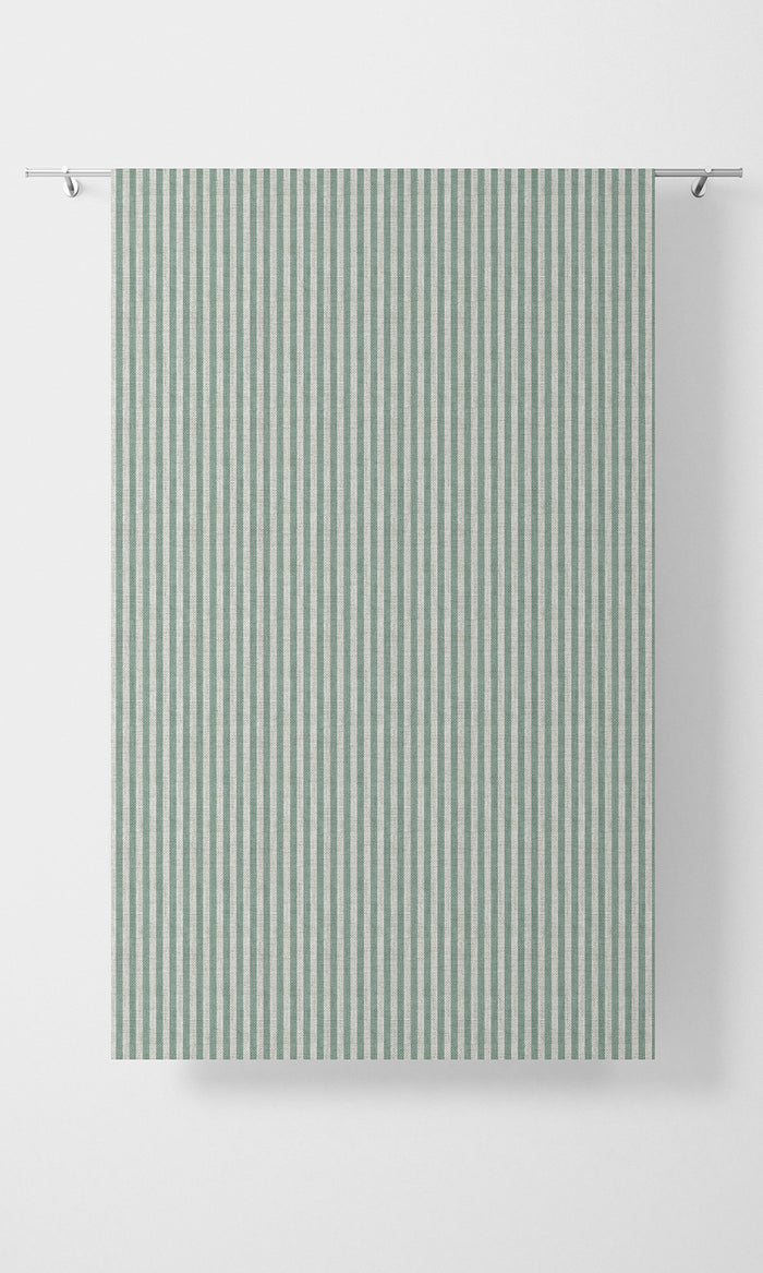 Modern Striped Home Textile Fabric Material By the Metre (Blue/ White)