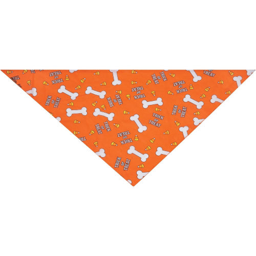 Halloween Aria Trick Treat Dog Bandana Bones Candy Fun Accessory