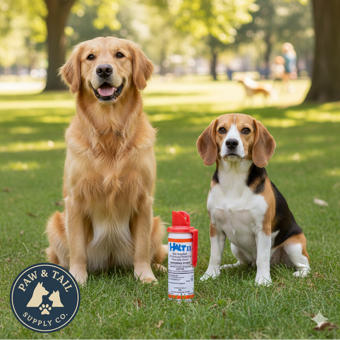 Halt II Dog Repellent Spray 1.5 oz Extra Strong Capsaicin Dog Deterrent 2-Pack