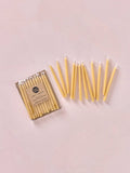 Hand-dipped Beeswax Birthday Candles  Natural