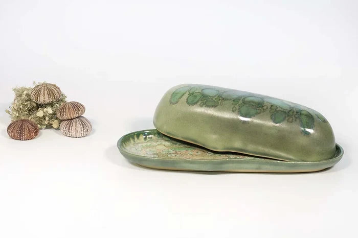 Handmade Razor Clam Butter Dish