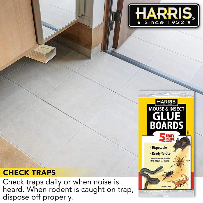 Harris Glue Boards Trap 5-Pack Harris